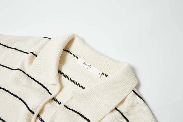 An image of a   1184D Polo Sweater by  Mirra Masa