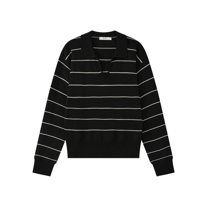 An image of a   1184D Polo Sweater by  Mirra Masa