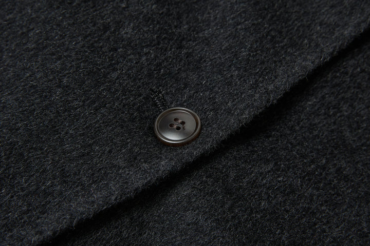 An image of a   1334D Long Wool Coat by  Mirra Masa