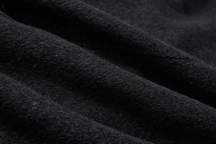 An image of a   1334D Long Wool Coat by  Mirra Masa