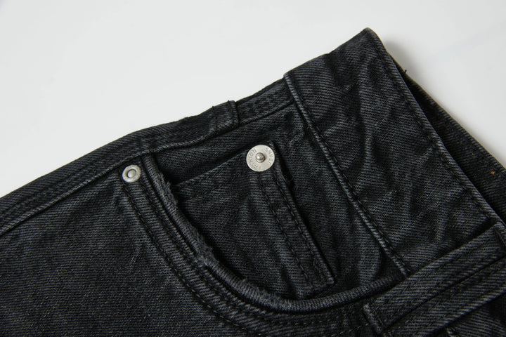 An image of a   1414Q Wide Leg Jeans by  Mirra Masa