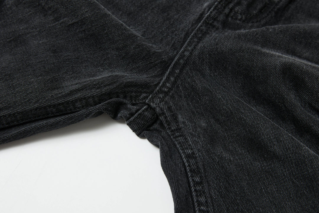 An image of a   1414Q Wide Leg Jeans by  Mirra Masa