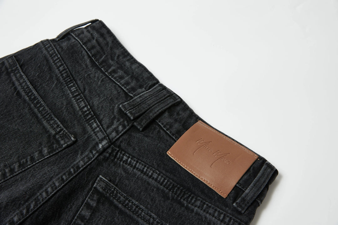 An image of a   1414Q Wide Leg Jeans by  Mirra Masa