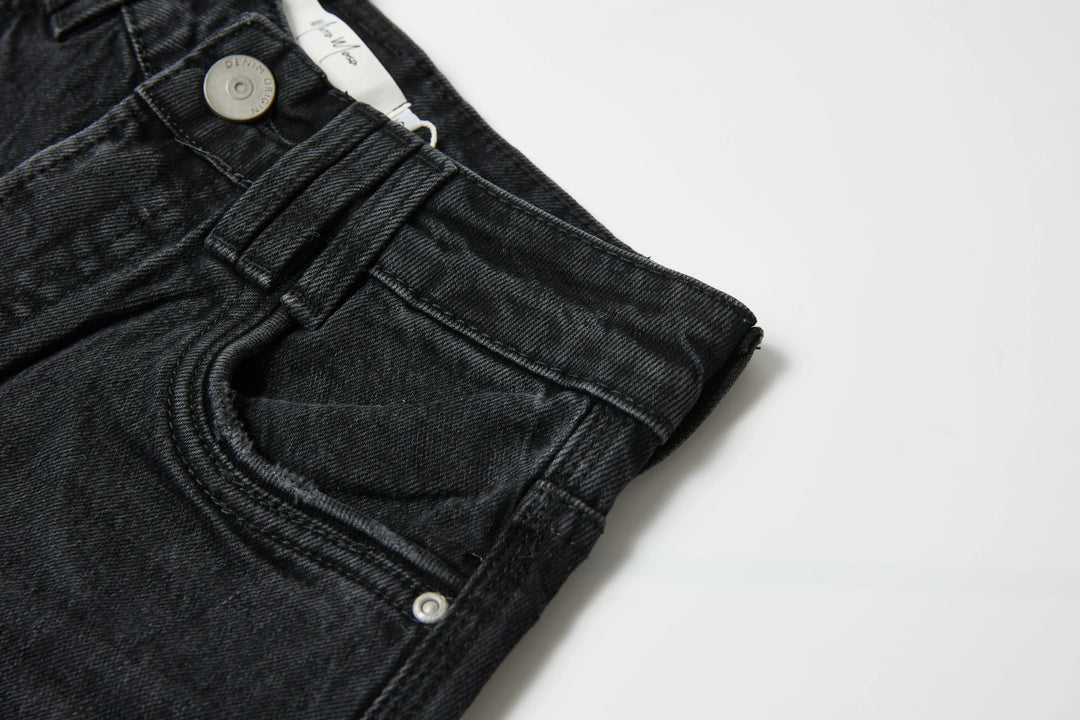 An image of a   1414Q Wide Leg Jeans by  Mirra Masa