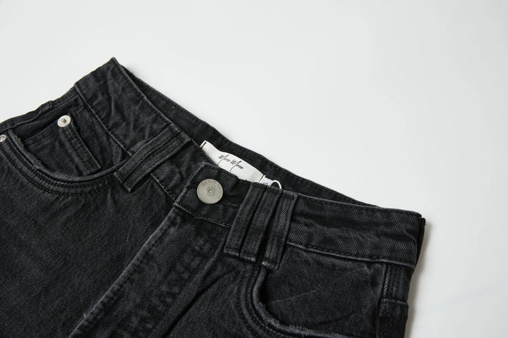 An image of a   1414Q Wide Leg Jeans by  Mirra Masa