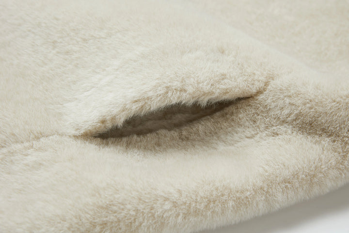 An image of a   1994Q Faux Fur Long Coat by  Mirra Masa