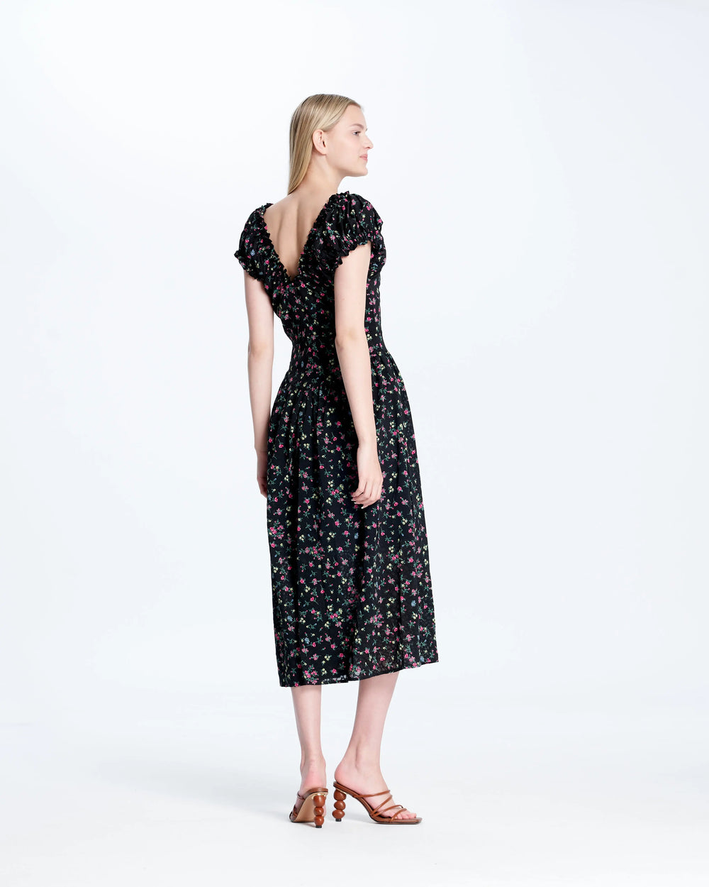 An image of a   26015 Floral Dress by  Mirra Masa