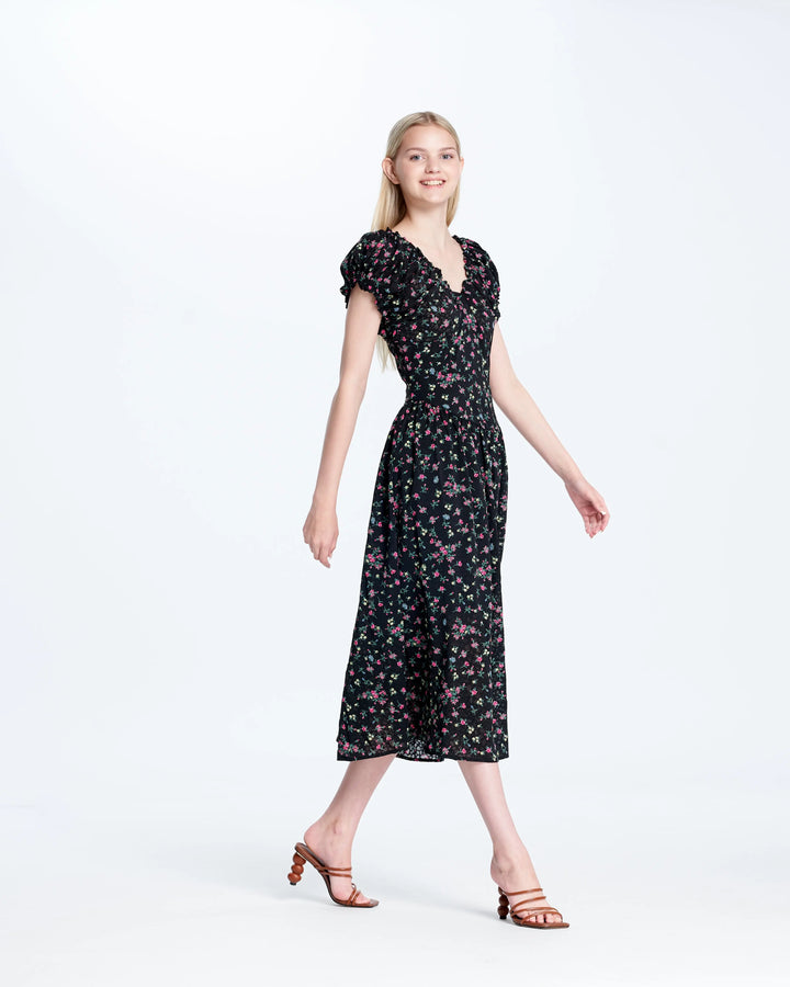 An image of a   26015 Floral Dress by  Mirra Masa