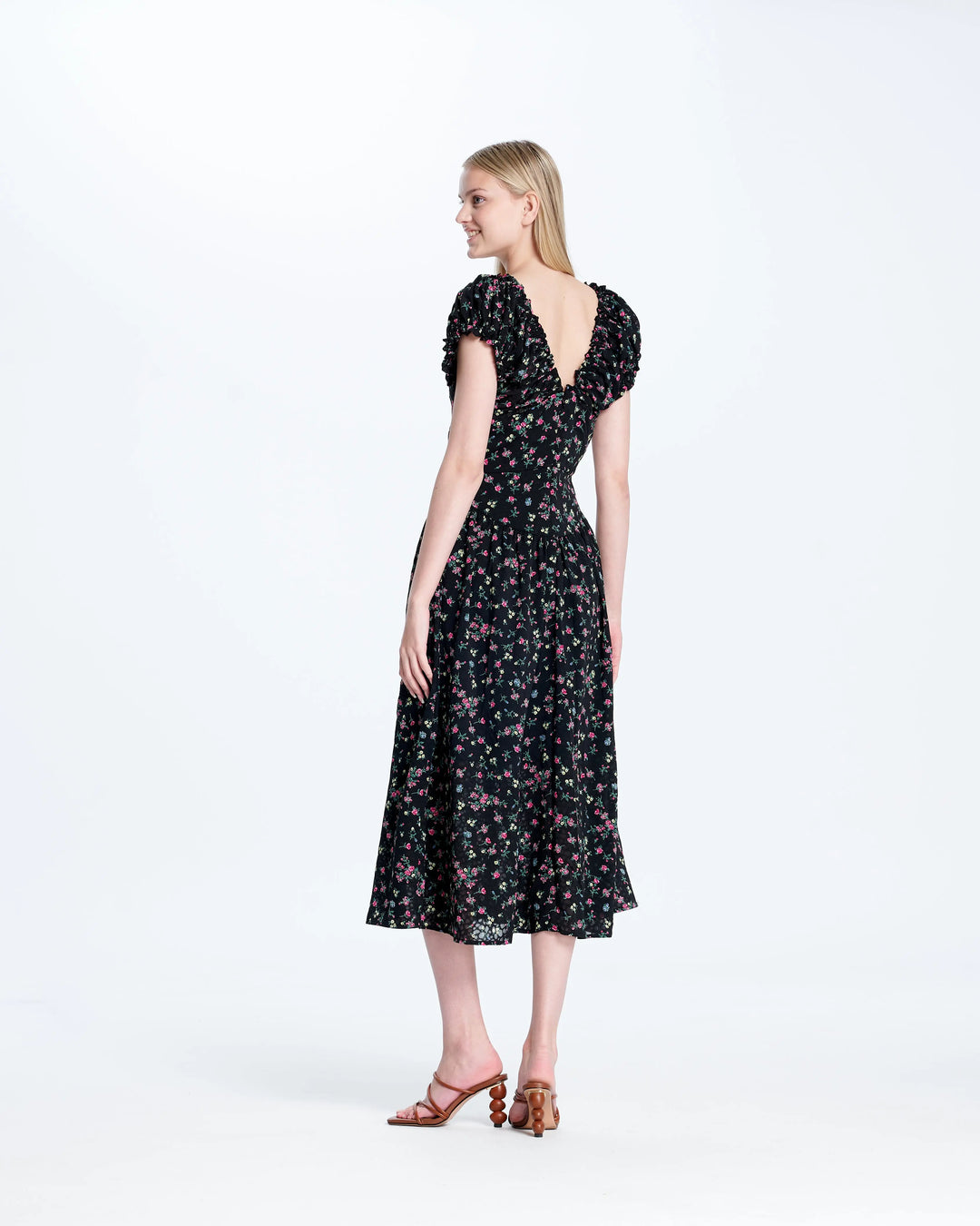 An image of a   26015 Floral Dress by  Mirra Masa