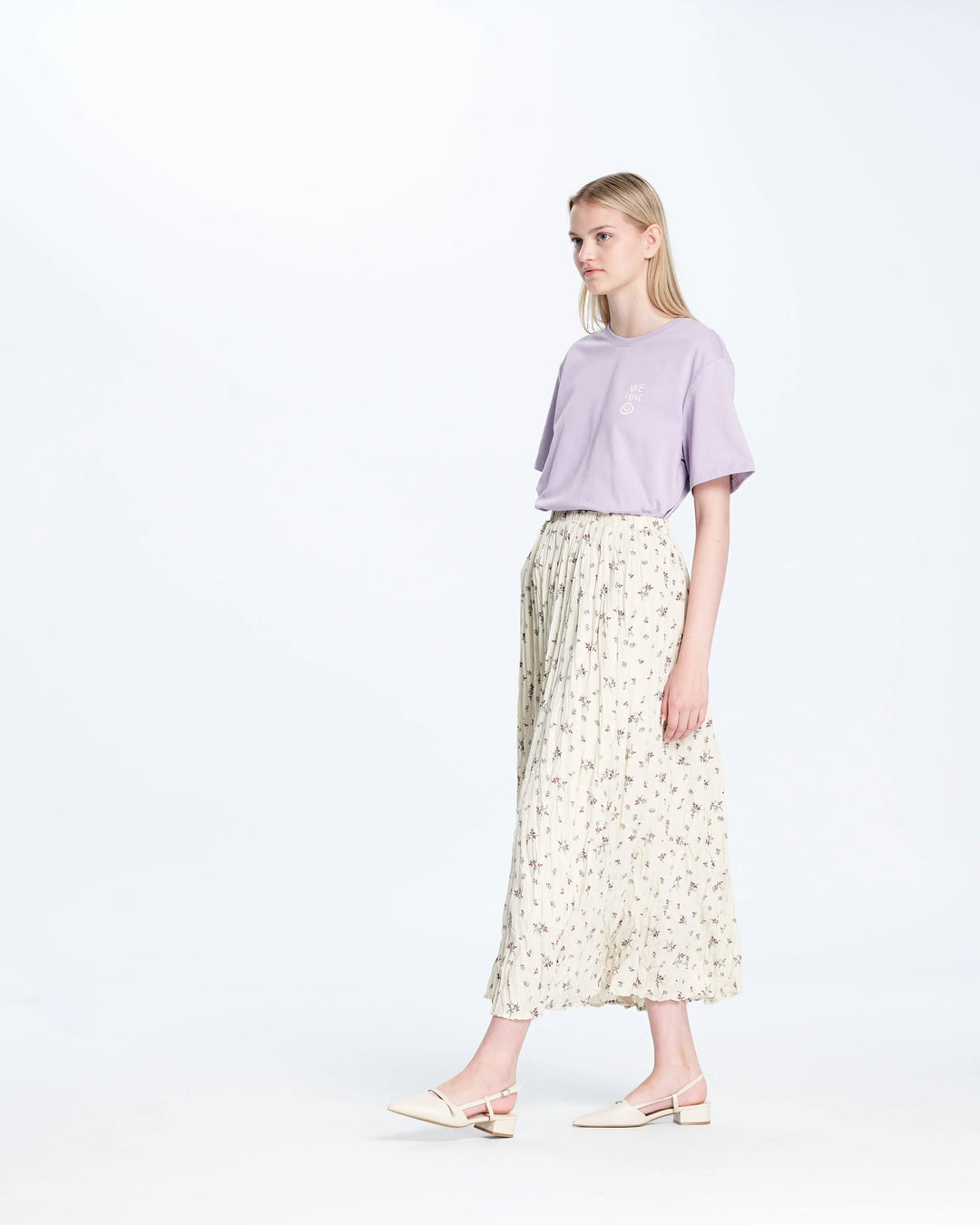 An image of a   26060 Floral Skirt by  Mirra Masa