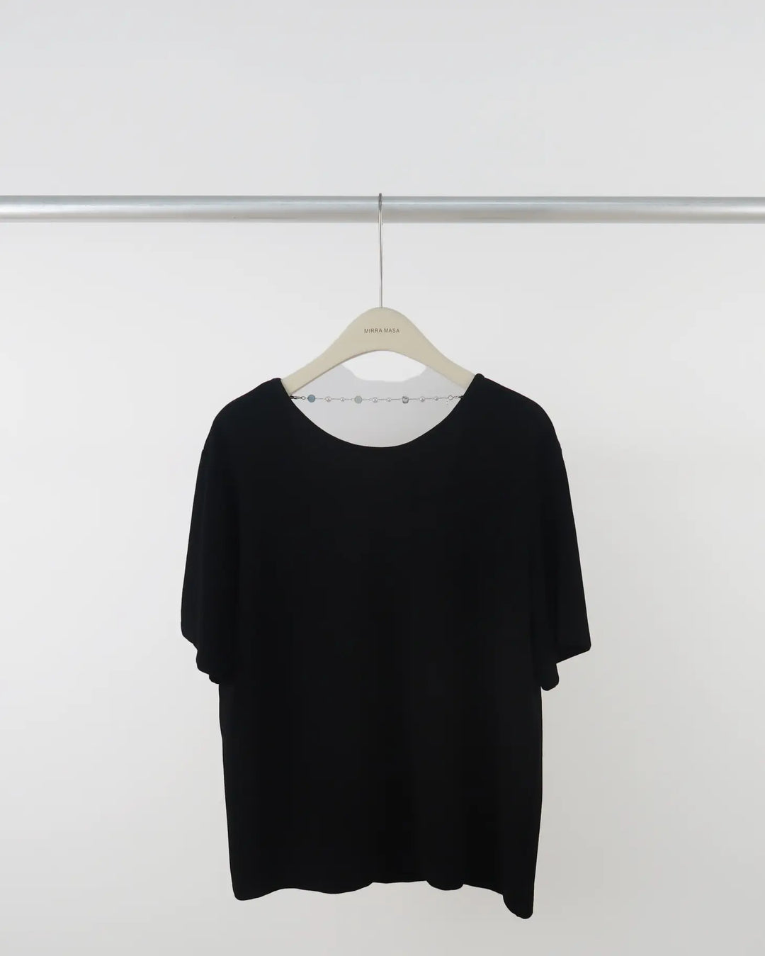 An image of a  Black-One-Size 28502 T-Shirt by  Mirra Masa