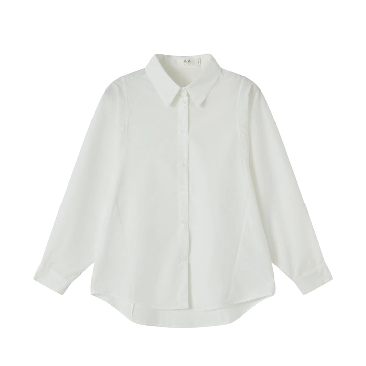 An image of a  White 2885C Essential Shirt by  Mirra Masa