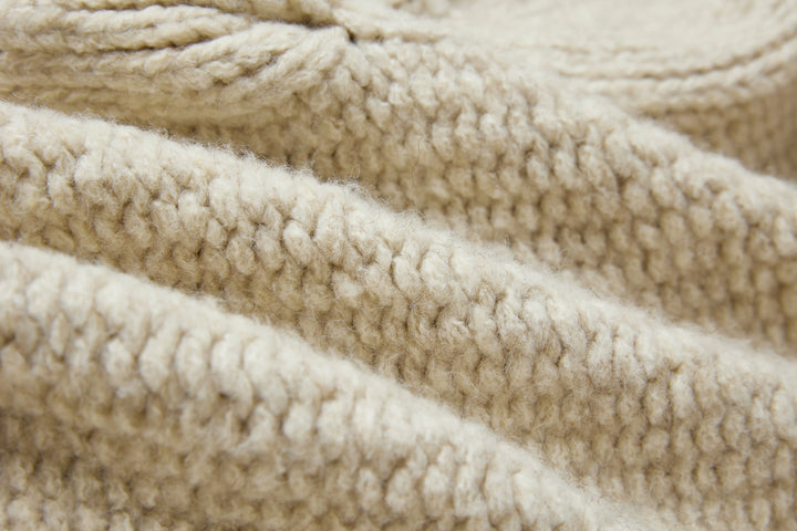 An image of a   3374Q Cable Knit Cardigan by  Mirra Masa