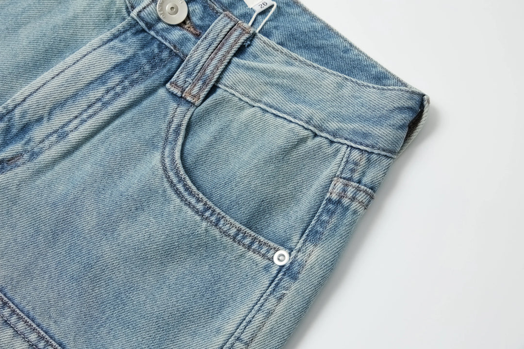 An image of a   3495C Straight Leg Jeans by  Mirra Masa