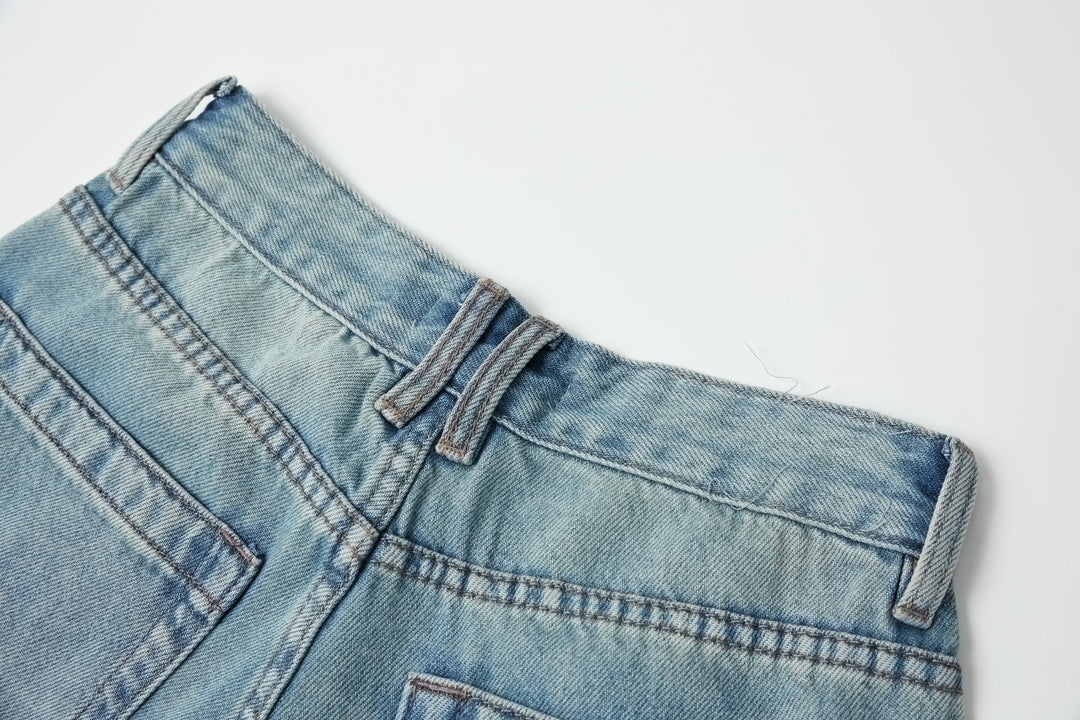 An image of a   3495C Straight Leg Jeans by  Mirra Masa