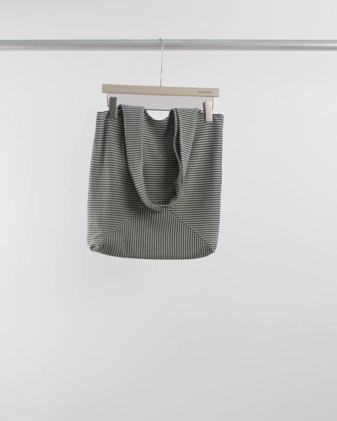 An image of a   35368 Essential Stripe Shoulder Bag by  Mirra Masa