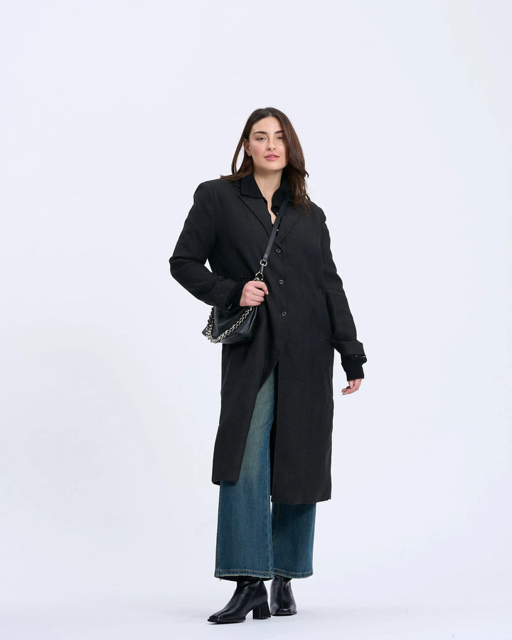 An image of a   3934Q Icon Blazer Trench by  Mirra Masa