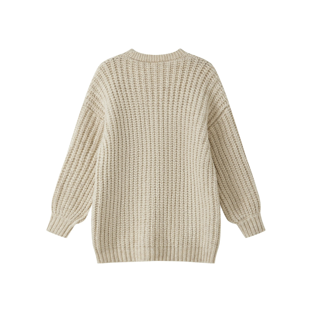 An image of a   4064Q Oversized Comfort Cardigan by  Mirra Masa