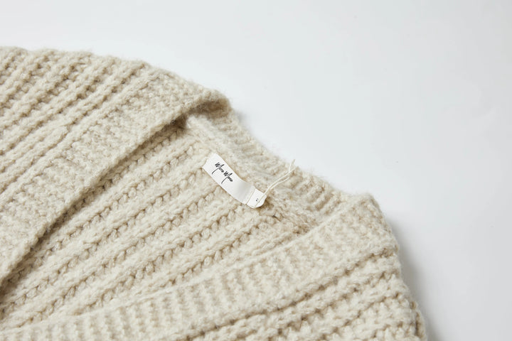 An image of a   4064Q Oversized Comfort Cardigan by  Mirra Masa