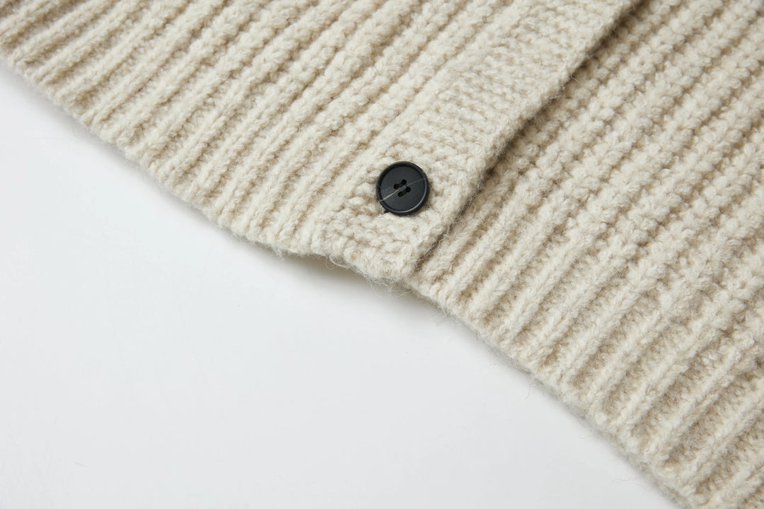 An image of a   4064Q Oversized Comfort Cardigan by  Mirra Masa