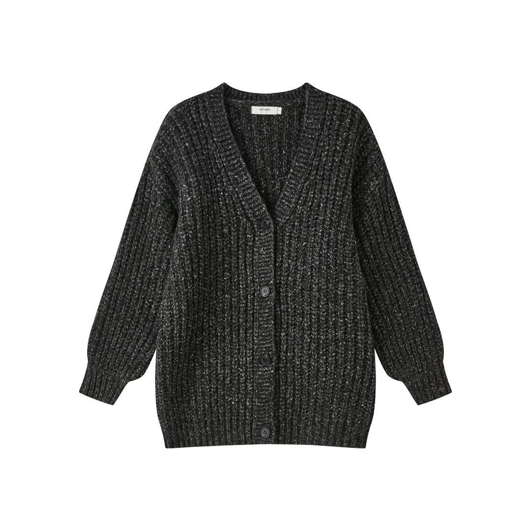 An image of a   4064Q Oversized Comfort Cardigan by  Mirra Masa