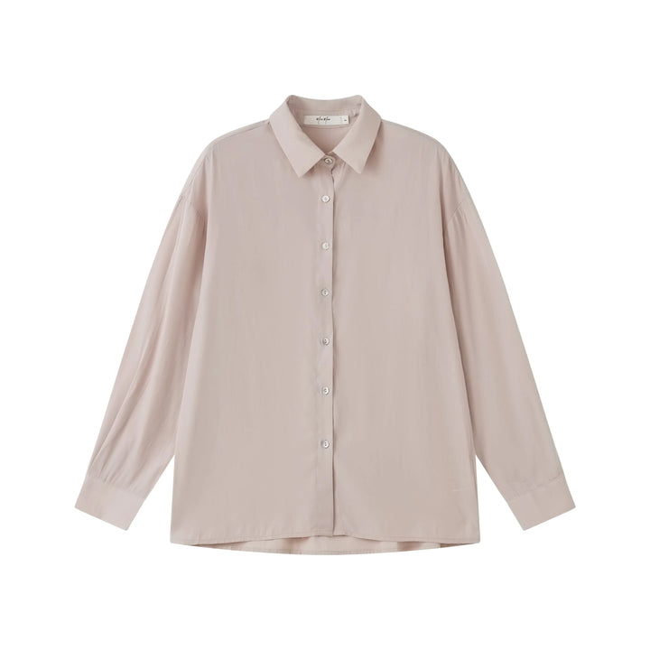 An image of a  Pink-One-Size 4845C Shirt by  Mirra Masa