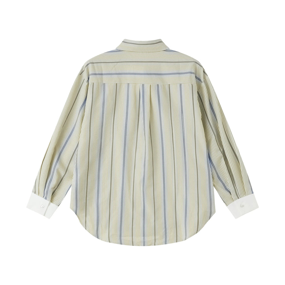 An image of a   4855C Striped Shirt by  Mirra Masa