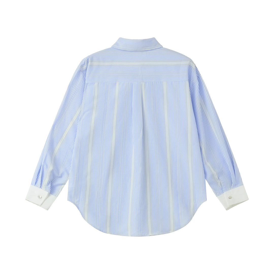 An image of a   4855C Striped Shirt by  Mirra Masa