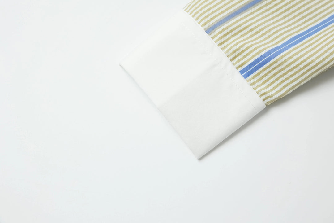 An image of a   4855C Striped Shirt by  Mirra Masa