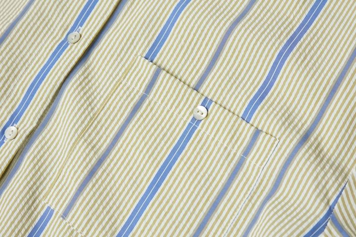 An image of a   4855C Striped Shirt by  Mirra Masa