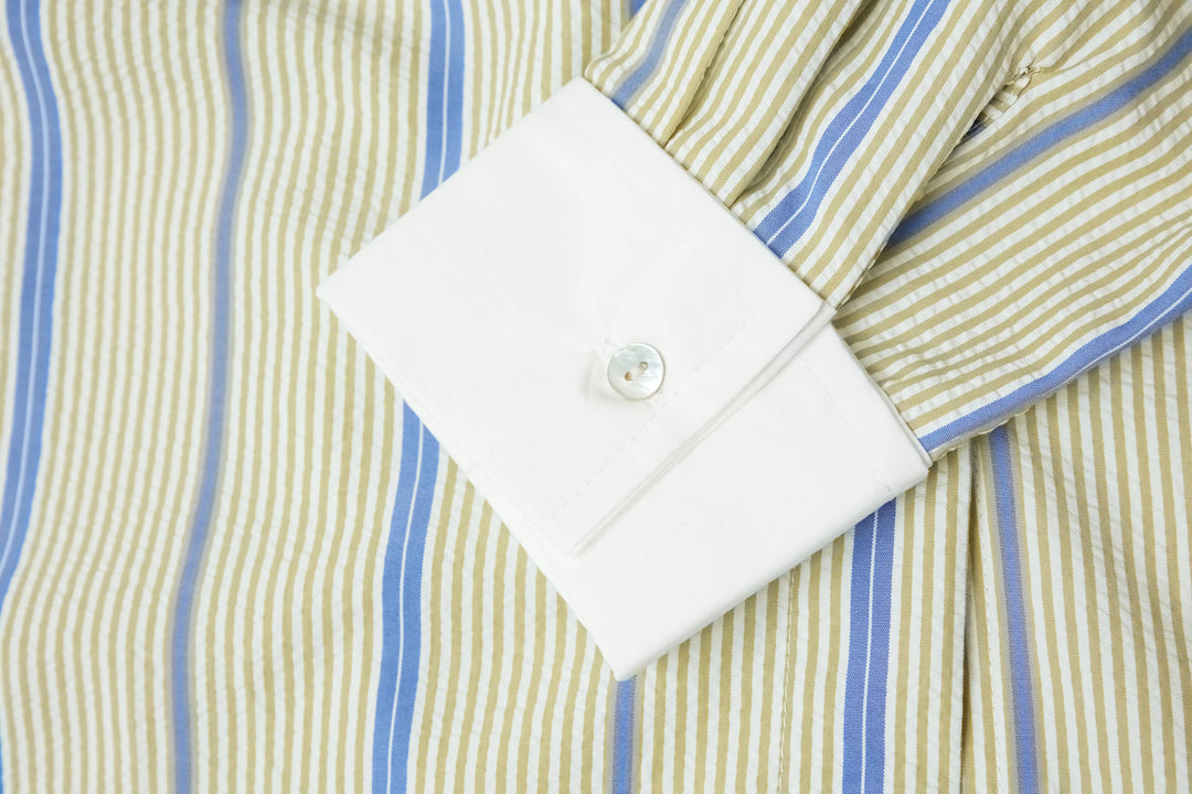 An image of a   4855C Striped Shirt by  Mirra Masa