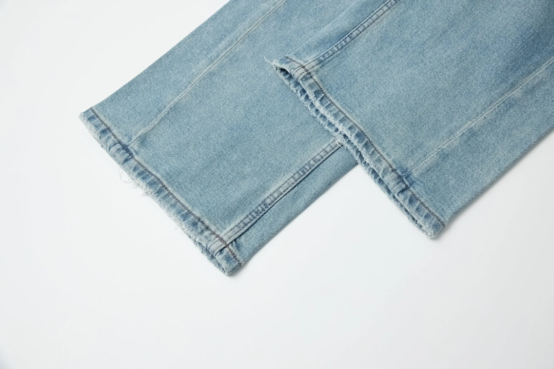 An image of a   4865C Straight Leg Jeans by  Mirra Masa