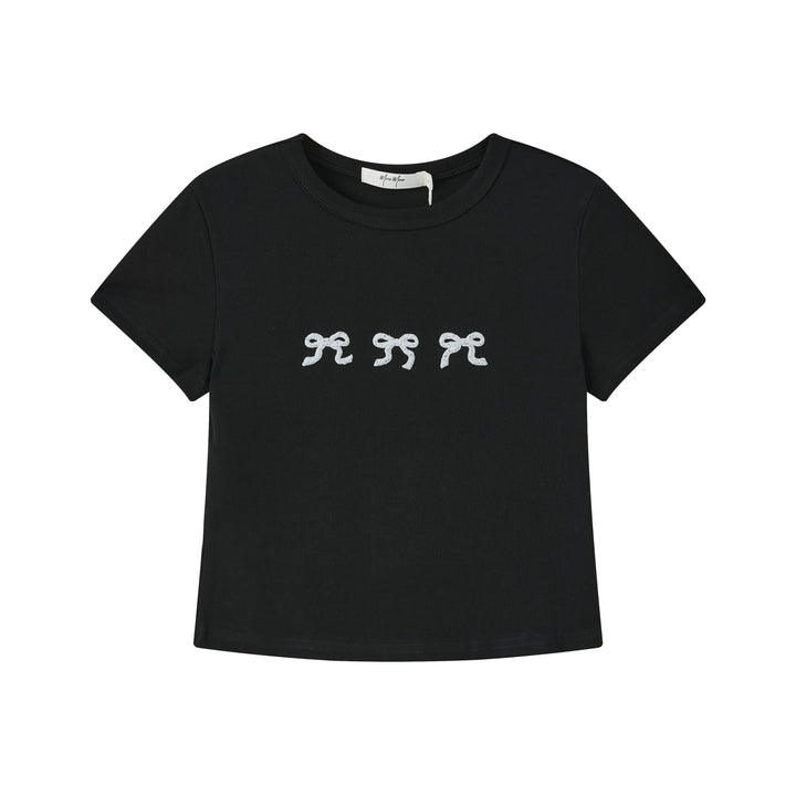 An image of a   5205C Cropped T-Shirt by  Mirra Masa