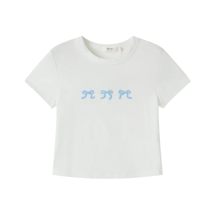 An image of a   5205C Cropped T-Shirt by  Mirra Masa