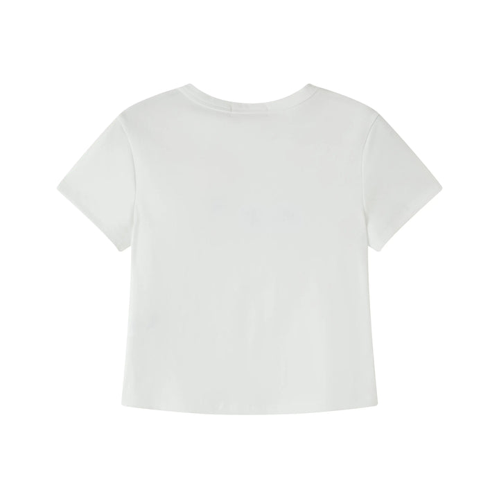 An image of a   5205C Cropped T-Shirt by  Mirra Masa