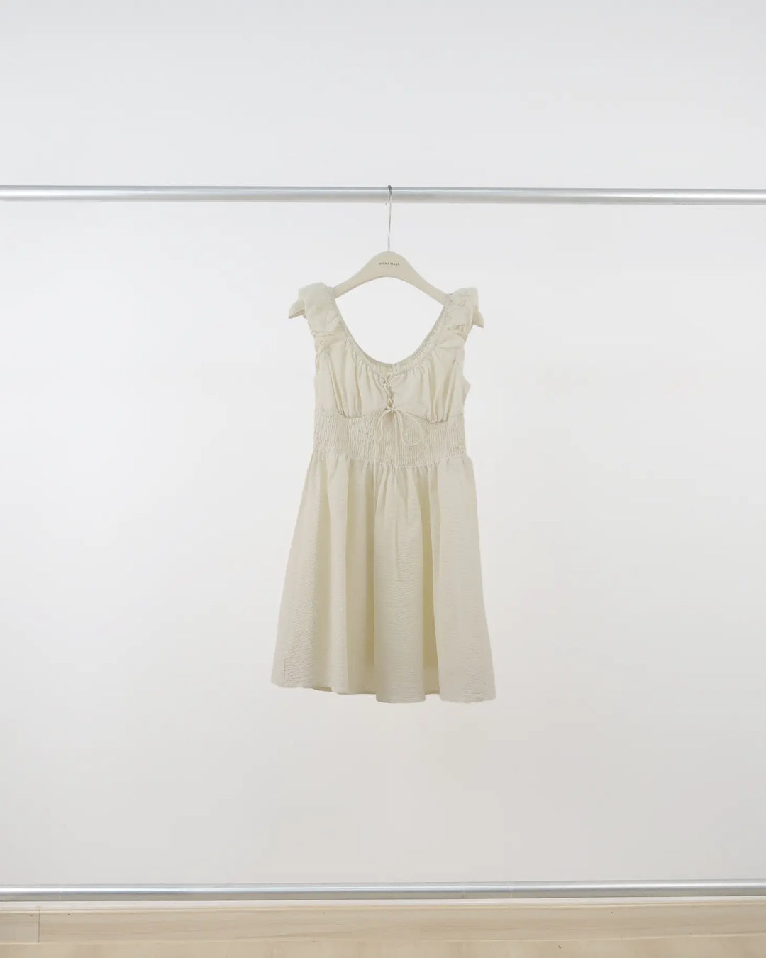 An image of a  Almond-One-Size 5561 Dress by  Mirra Masa