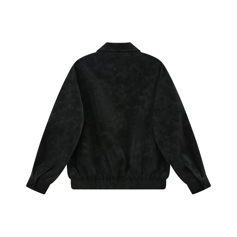 An image of a   6034Q Suede Jacket by  Mirra Masa