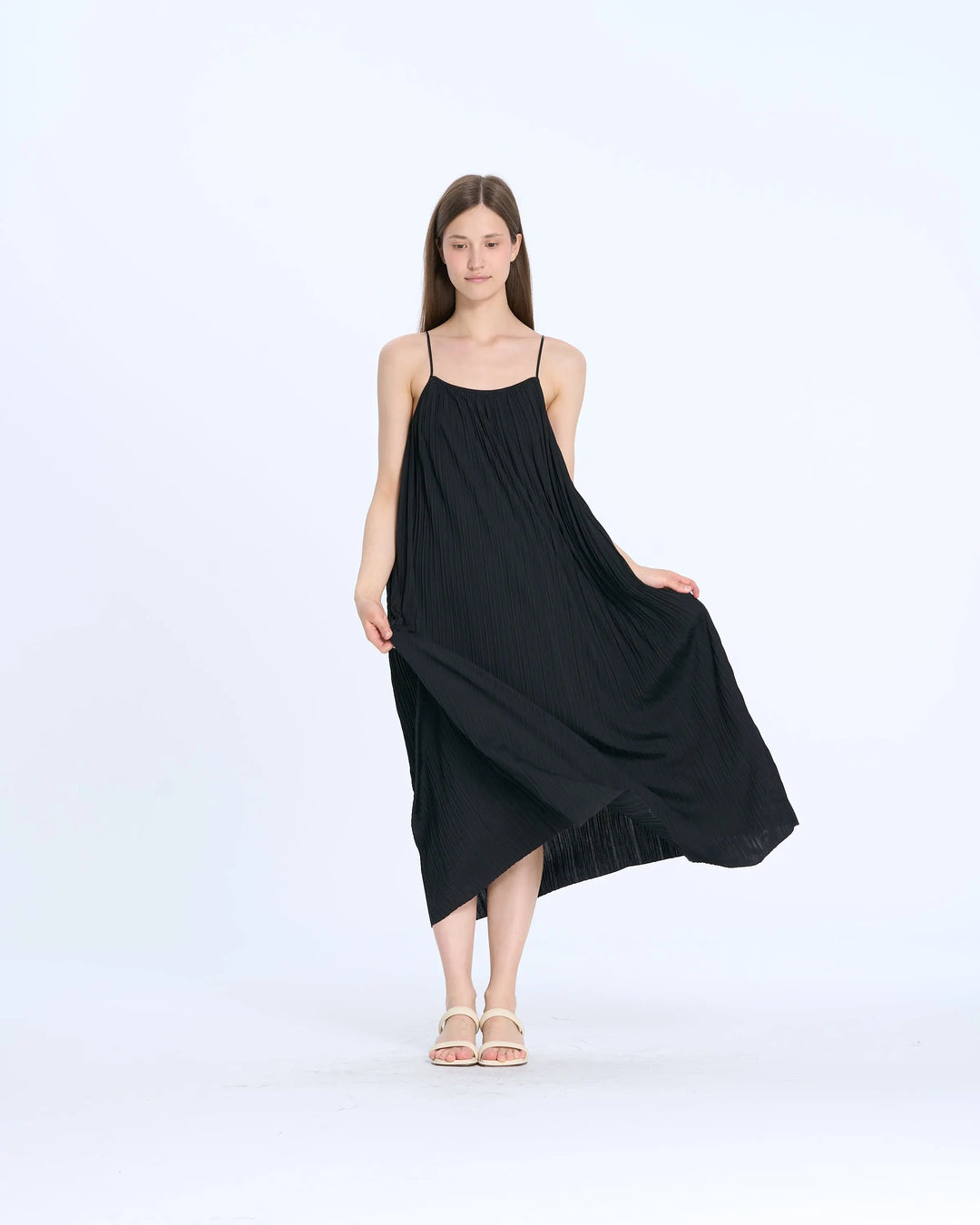 An image of a   6411L Slip Dress by  Mirra Masa