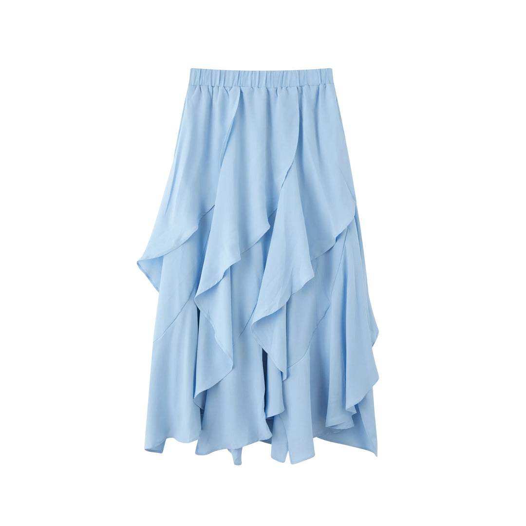 An image of a   68643 Tiered Skirt by  Mirra Masa