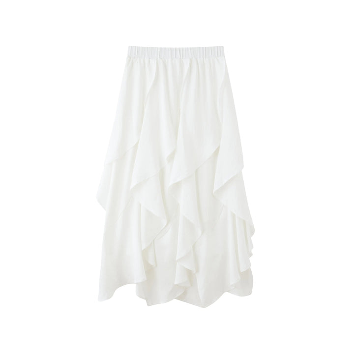 An image of a   68643 Tiered Skirt by  Mirra Masa