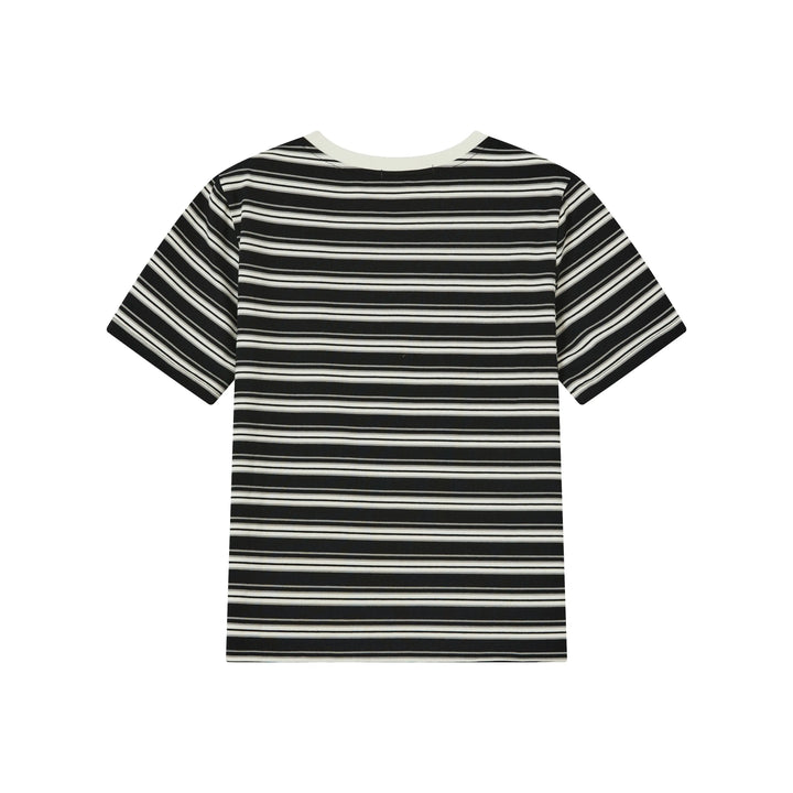 An image of a   72832 Stripe T-Shirt by  Mirra Masa