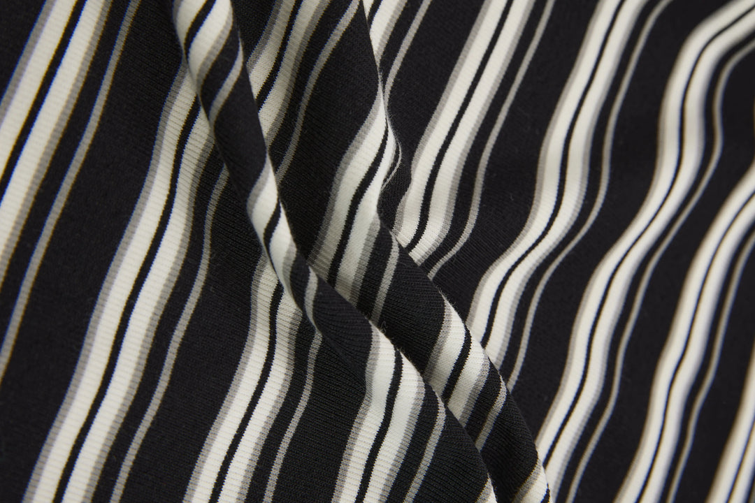 An image of a   72832 Stripe T-Shirt by  Mirra Masa