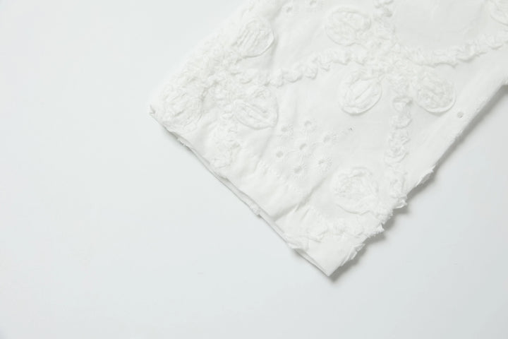 An image of a   8225C Embroidery Blouse by  Mirra Masa