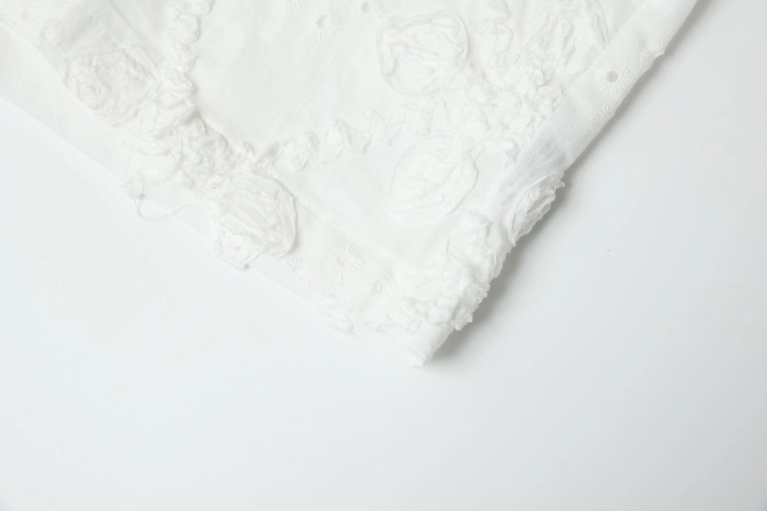 An image of a   8225C Embroidery Blouse by  Mirra Masa