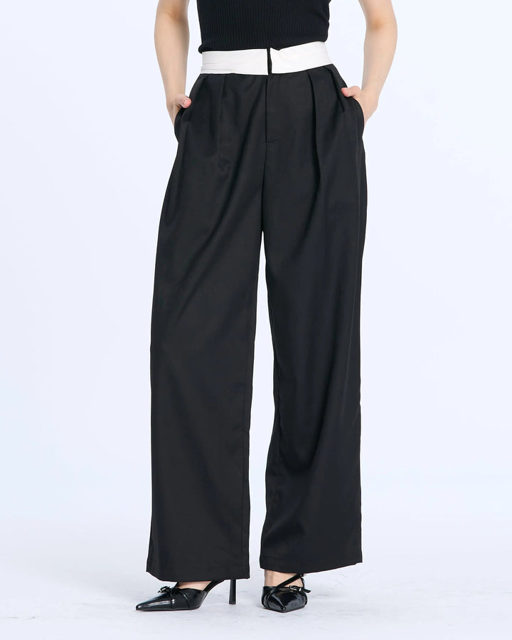 An image of a  Black-Small 83228 Dress Pants by  Mirra Masa