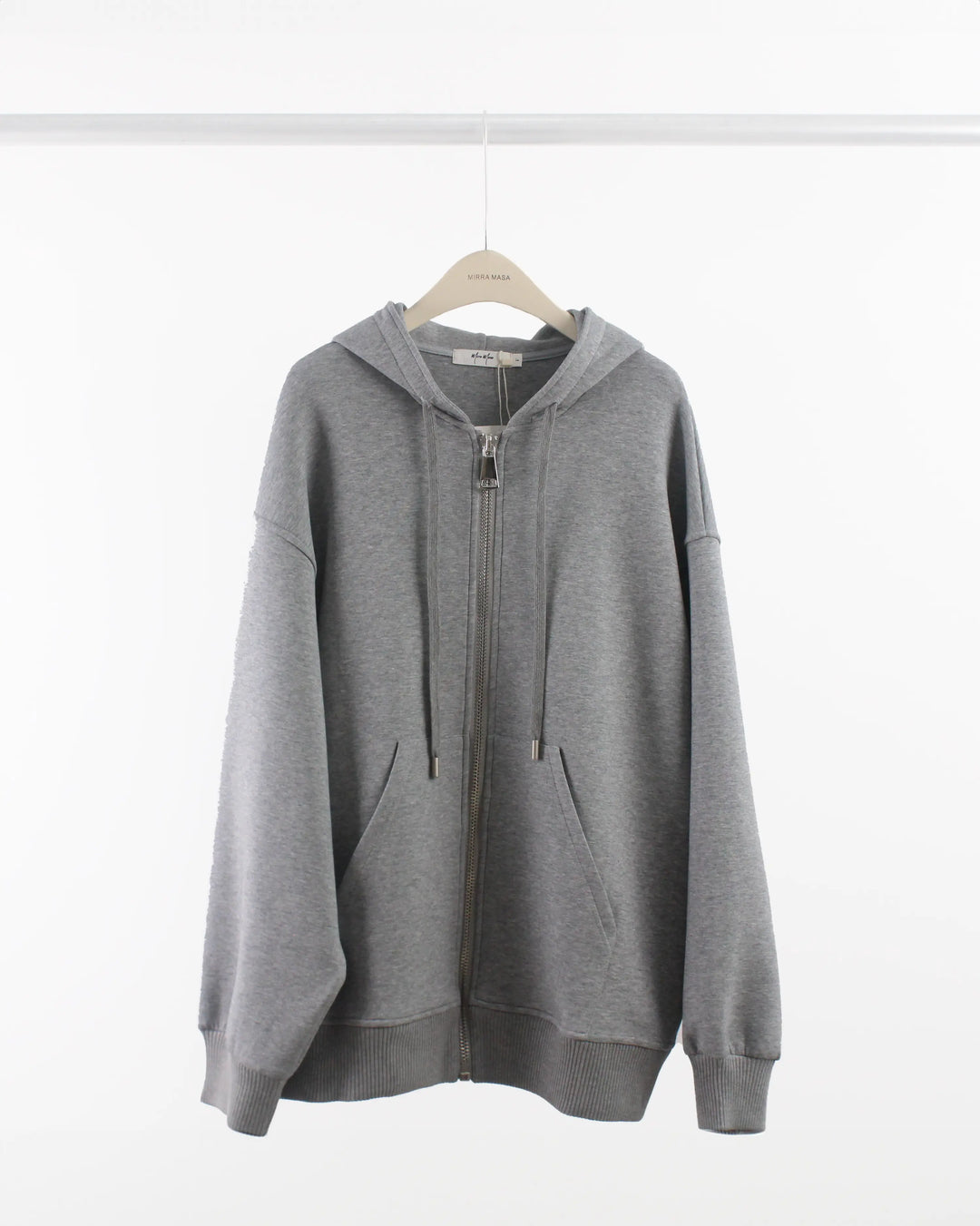 An image of a   85112 XL Zip Oversized Hoodie by  Mirra Masa