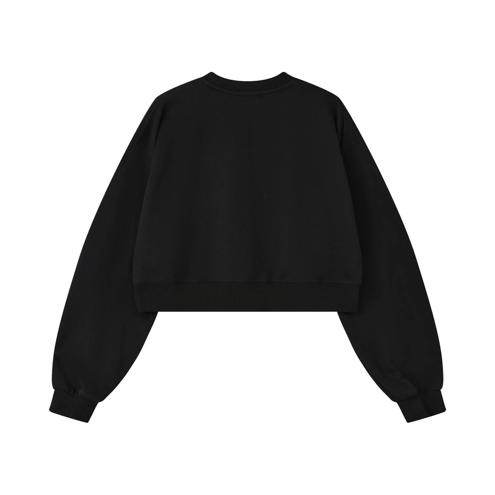 An image of a   8965C Graphic Crewneck Top by  Mirra Masa