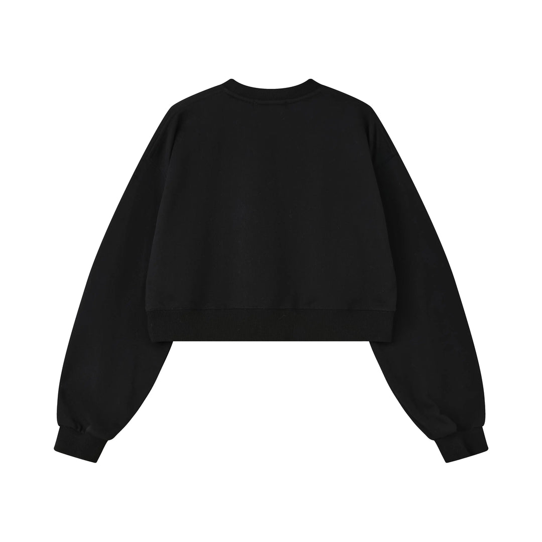 An image of a   8965C Graphic Crewneck Top by  Mirra Masa