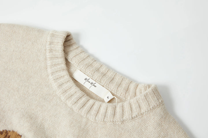 An image of a   9134D Bear Love Sweater by  Mirra Masa