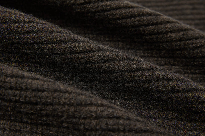 An image of a   9144D Wool Blend Turtleneck Poncho Scarf by  Mirra Masa